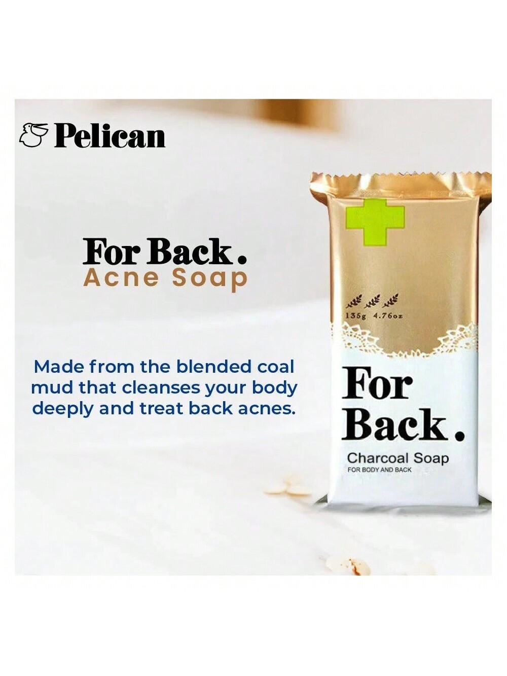 Pack of 2 Pelican Soap – Medicated Soap For Back