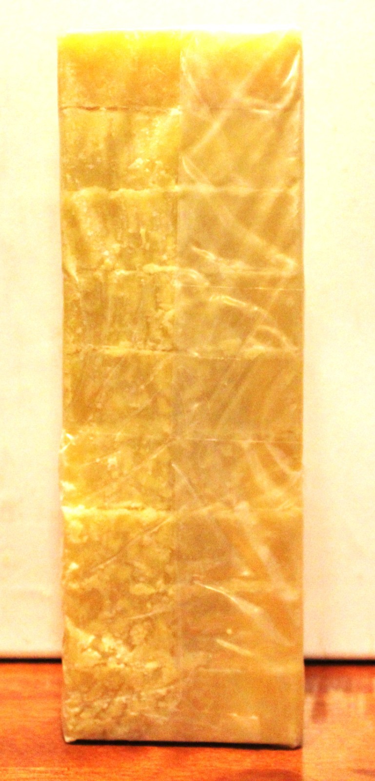 Tropical Citrus Scrub Cold Processed handmade soap loaf, 9 precut bars