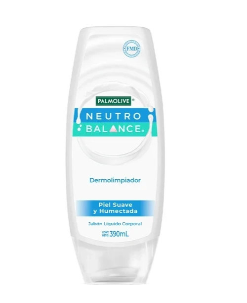 2 Jabón Líquido Corporal Palmolive Neutro Balance Dermolimpiador 390ml each