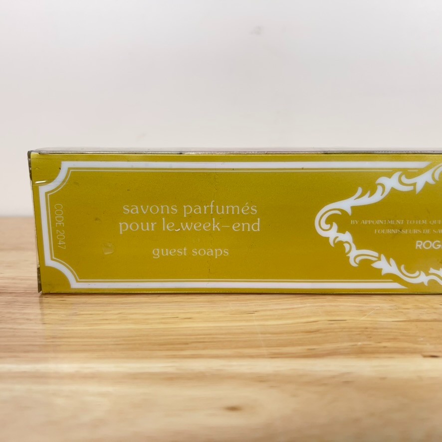 NEW Roger & Gallet Paris Set of 6 Bars Fragrant Perfumed Guest Soap .9oz Sealed