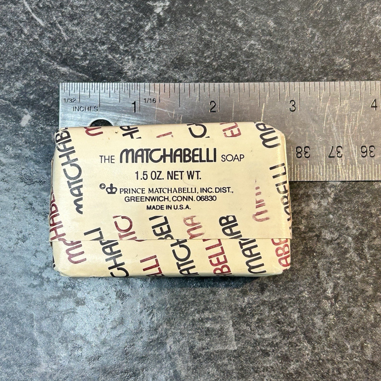 Vintage The Matchabelli Soap 1.5 oz By Prince Matchabelli