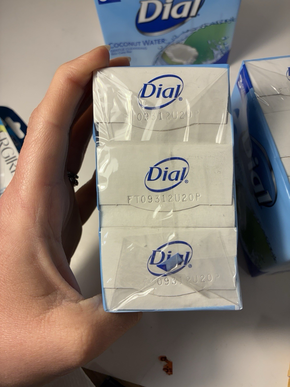 12 Dial Coconut Water Gentle Cleansing Skin Care Bar Soap 4 Oz. ea 4 packs of 3