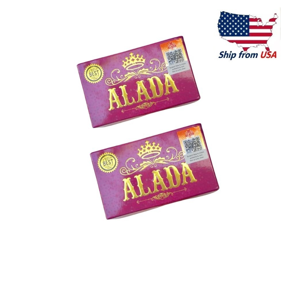2pcs ALADA BEAUTY SOAP AUTHENTIC NATURAL BATH SOAP 160g (USA 🇺🇸 SELLER)
