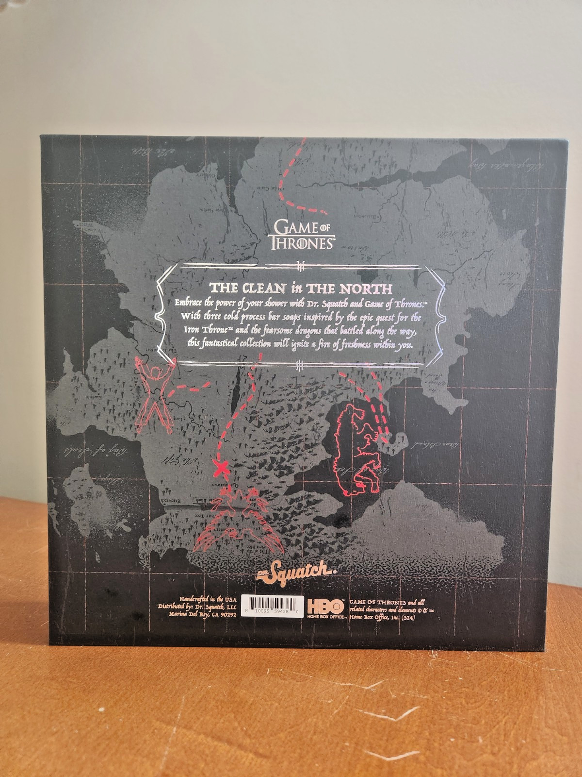 NEW Dr. Squatch Game of Thrones Limited Edition Soap Box Set House of the Dragon