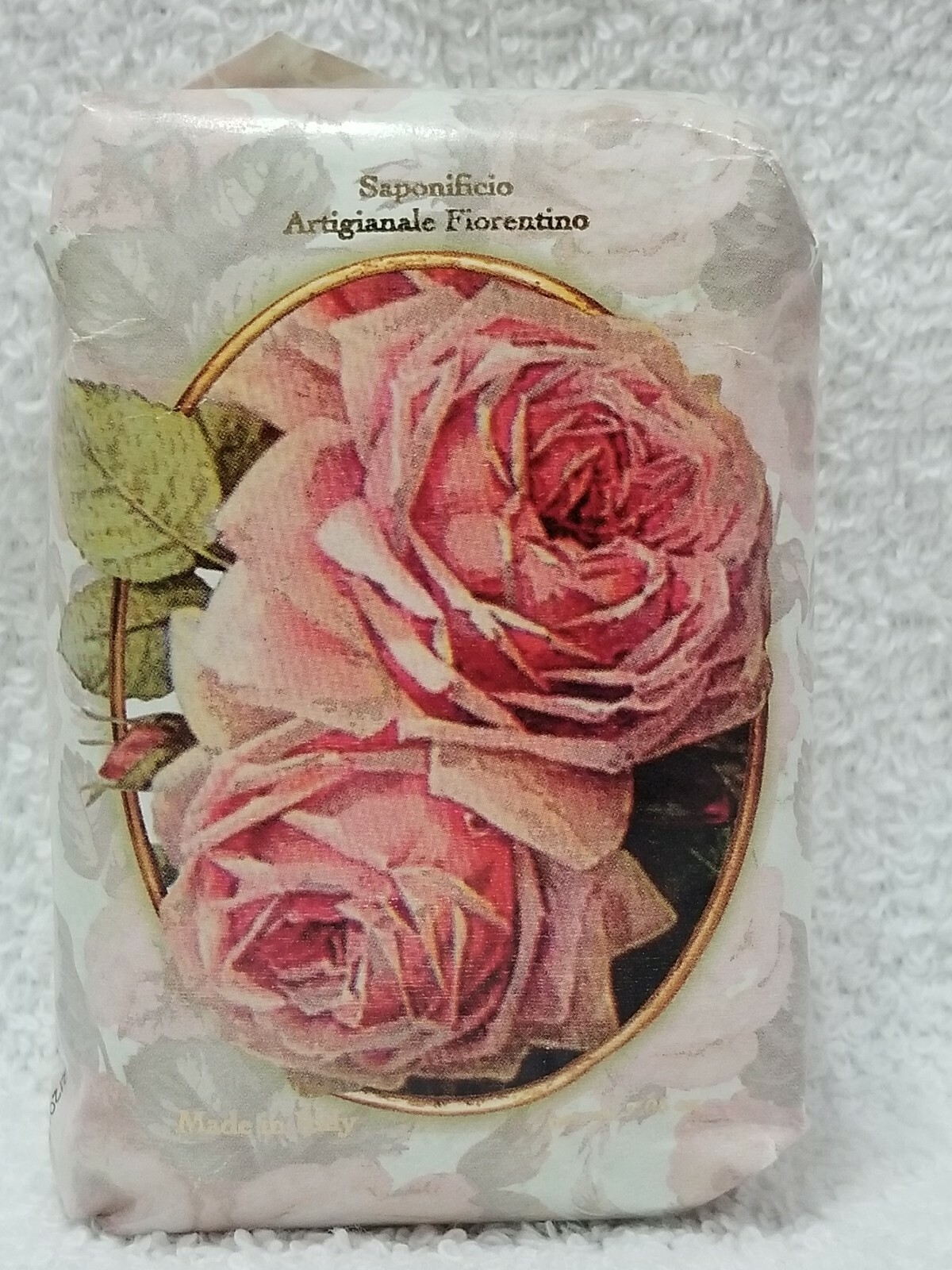 Saponificio Artigianale FIORENTINO ROSA ROSE L’Arte Della Qualita Soap 200g New