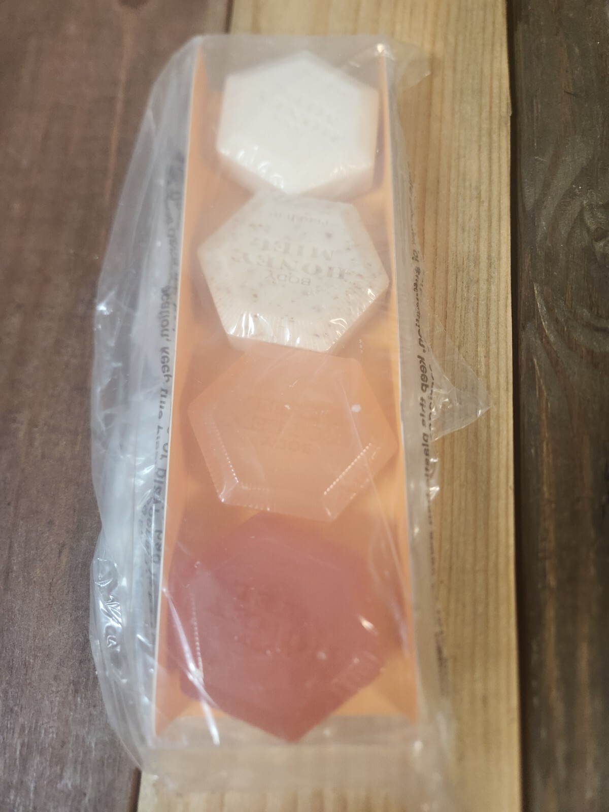 Perlier Honey Soap Set 3 Bars White Honey Orange Bran NEW