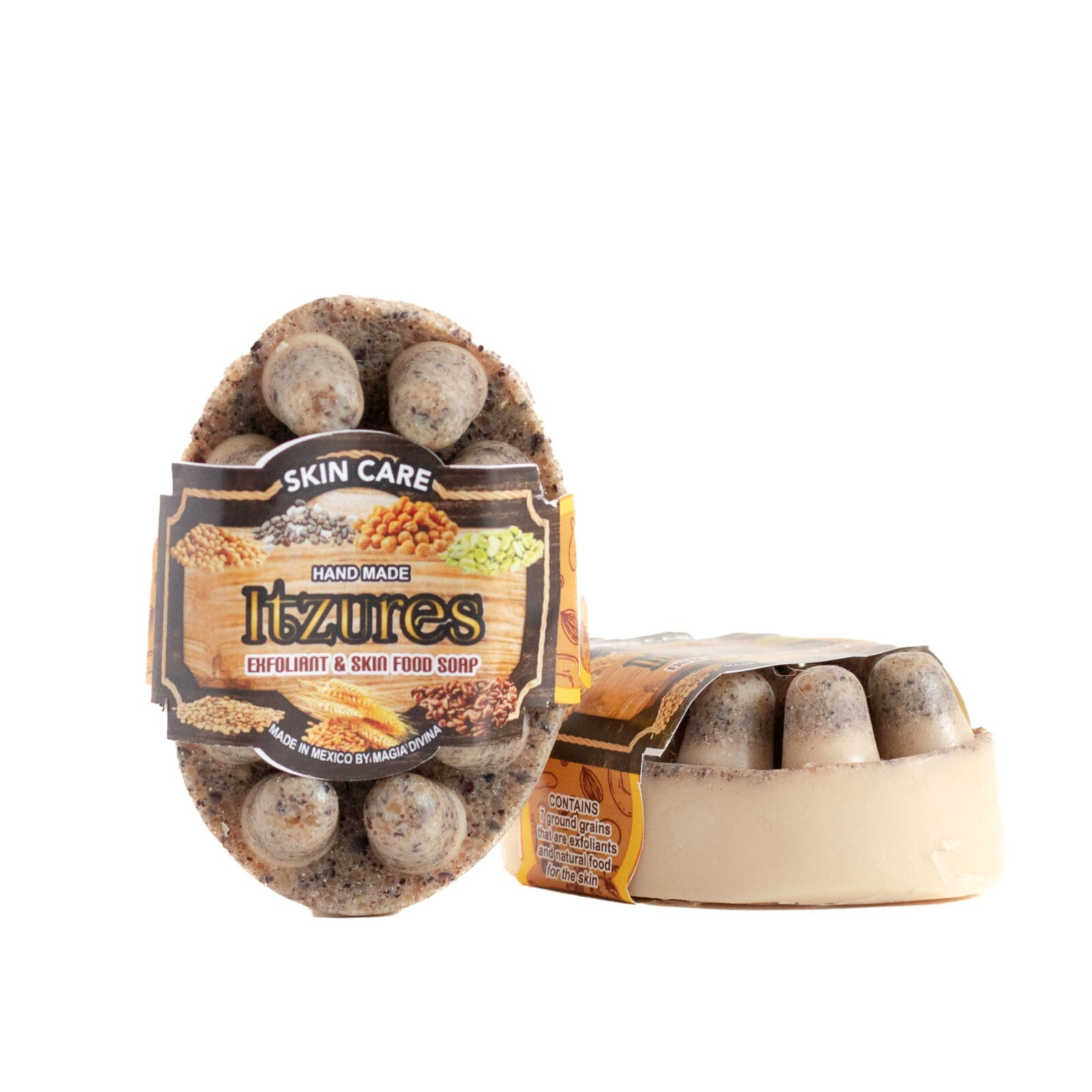 Soap Seven Grains Superfood For Skin Itzures Artisanal 2psc PACK Woman’ and Mens