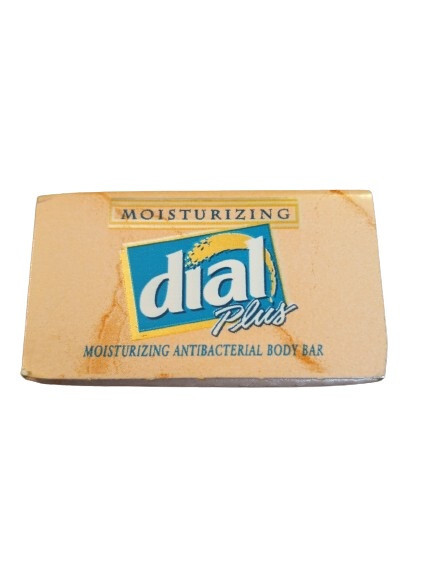 Dial Plus Moisturizing Bar Soap Normal to Dry Skin 2 Oz Sample Size Vintage