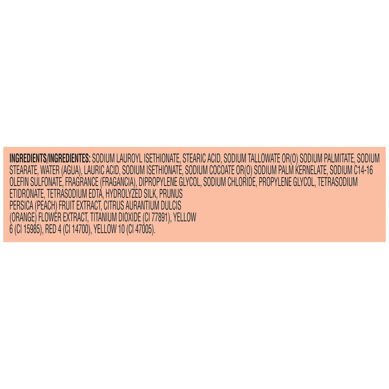 Caress Beauty Bar Soap For Women, Daily Silk With 8 Ounce (Pack of 2), ORANGE
