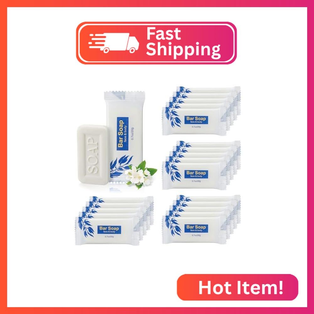 Mini Soap Bars Bulk Individually Wrapped Bulk Bar Soap 0.7oz Travel Soap Small H