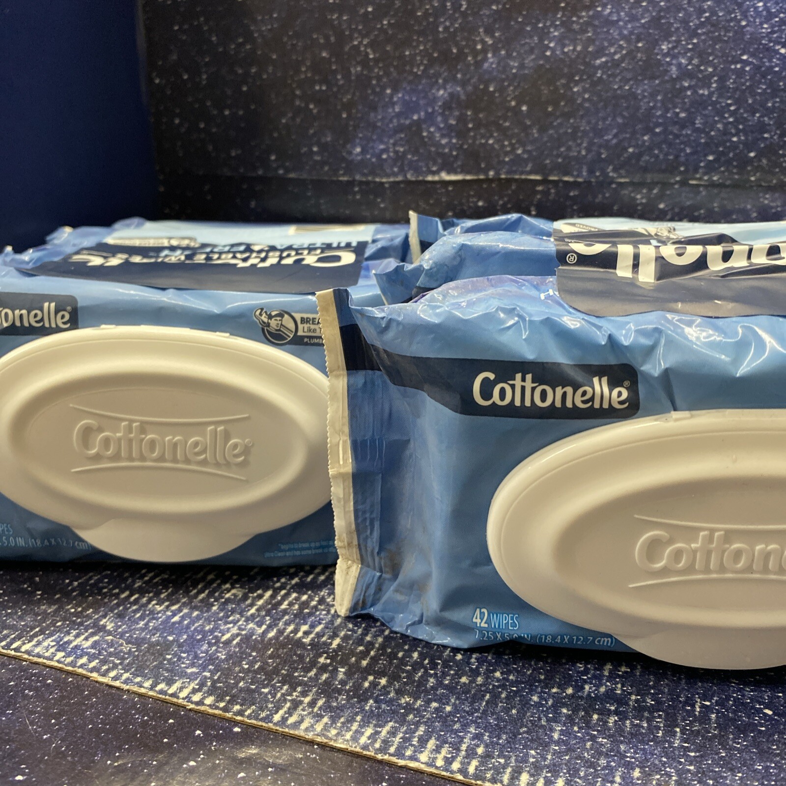 8 X Cottonelle Ultra Fresh Flushable Wipes 42 Wipes Each – 336 Total