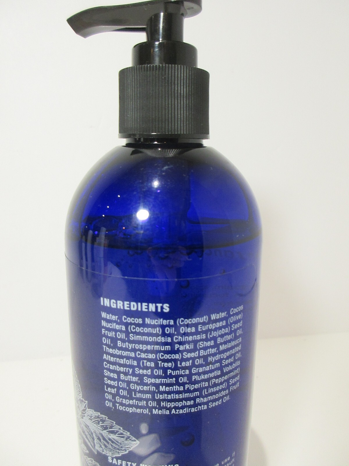 MAJESTIC PURE Tea Tree Oil w/ Mint Body & Foot Wash Shower Gel Soap (16 oz)