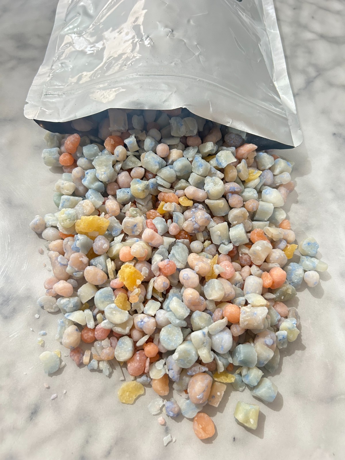 Bulk Soap Beads Floral Fruit Scent, Mesh Soap Bag DIY Making Bar Soap (3 Pounds)
