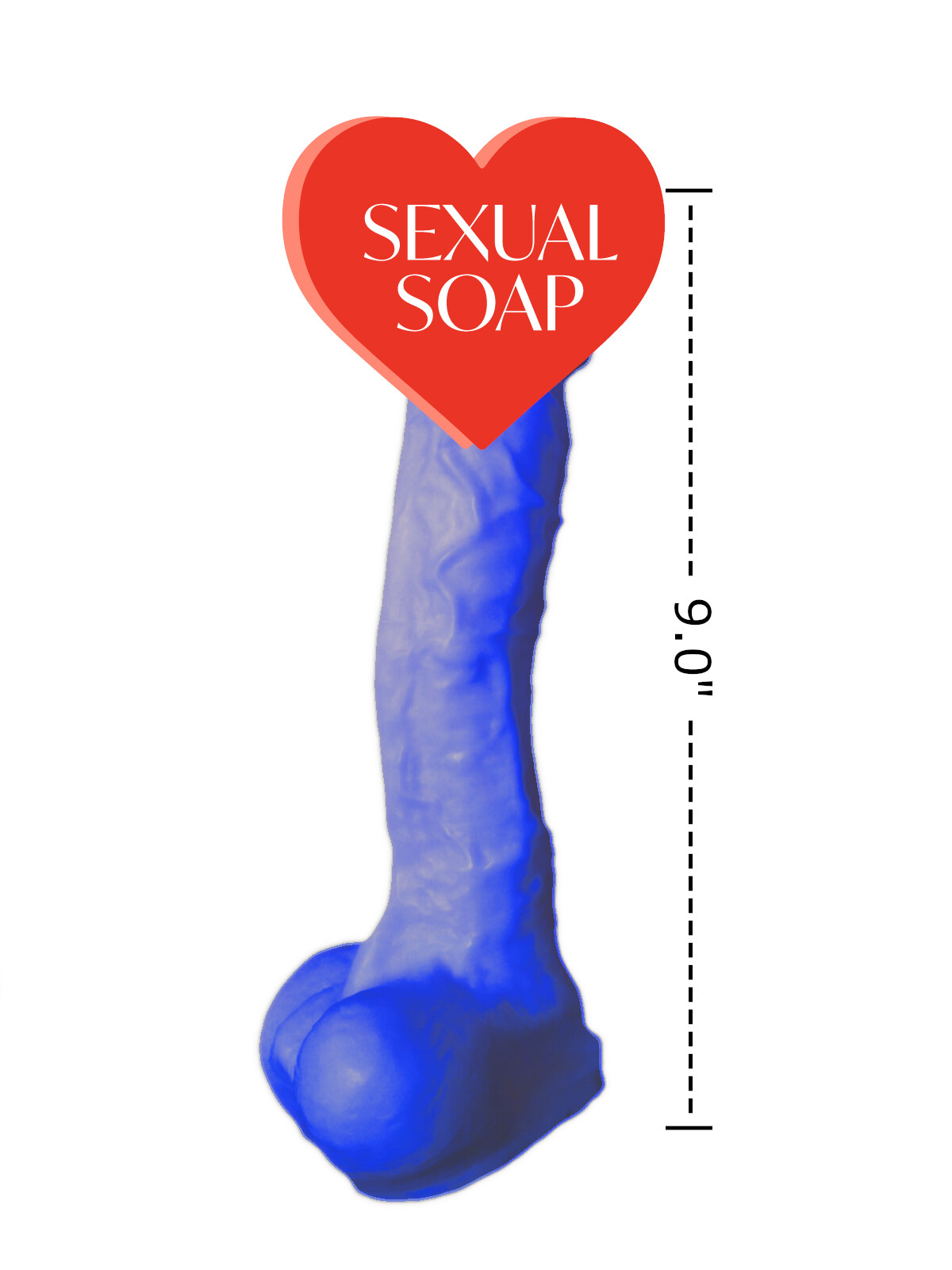 XXXL Huge Penis Soap 9″ 16 oz Cool Water Big Penis Soap 9″ 1LB XXXL Dick Soap