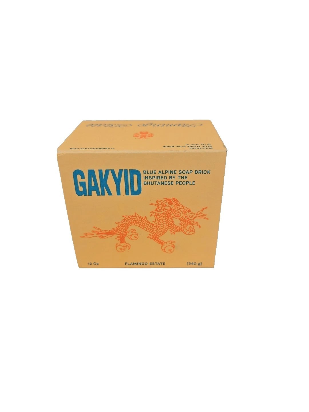 Flamingo Estate BLUE ALPINE Soap Brick Gakyid Bhutan Subscription Box 12oz NEW!
