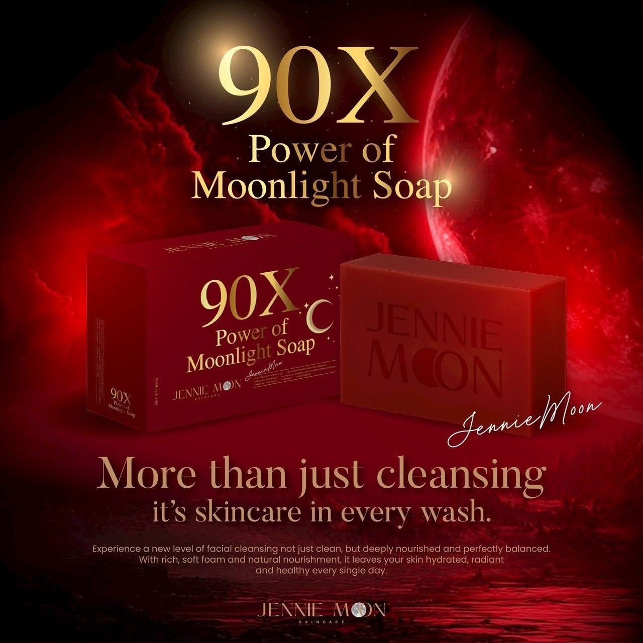JENNIE MOON C 90X Moonlight Facial Soap 160g USA Seller