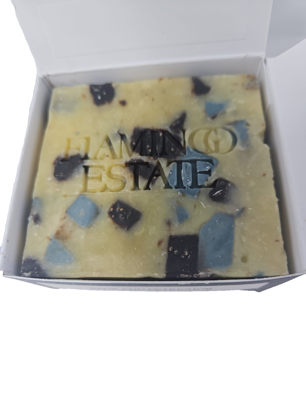 Flamingo Estate Terrazzo Soap Brick Sage & Petrchor Subscription Box Ltd Ed 12oz