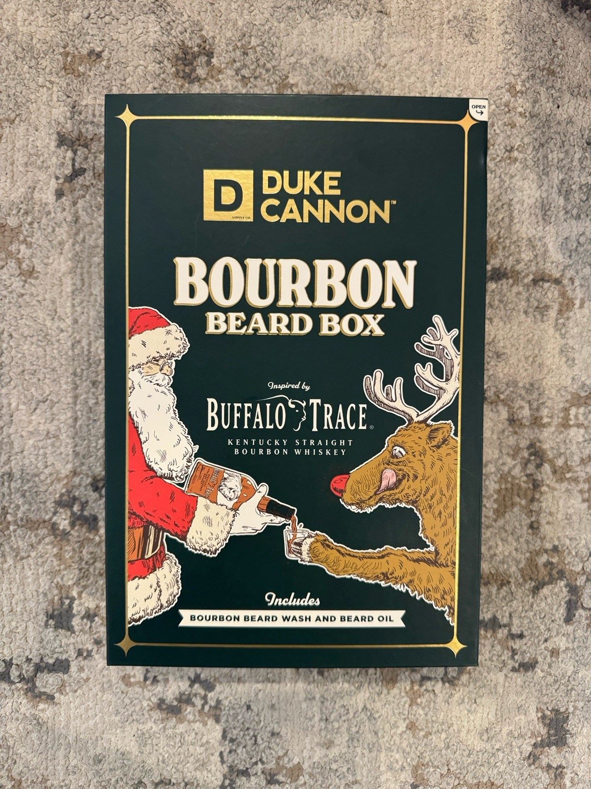 Duke Cannon Co. Bourbon Beard Box “Beard Wash” “Beard Oil” NEW Gift Set+