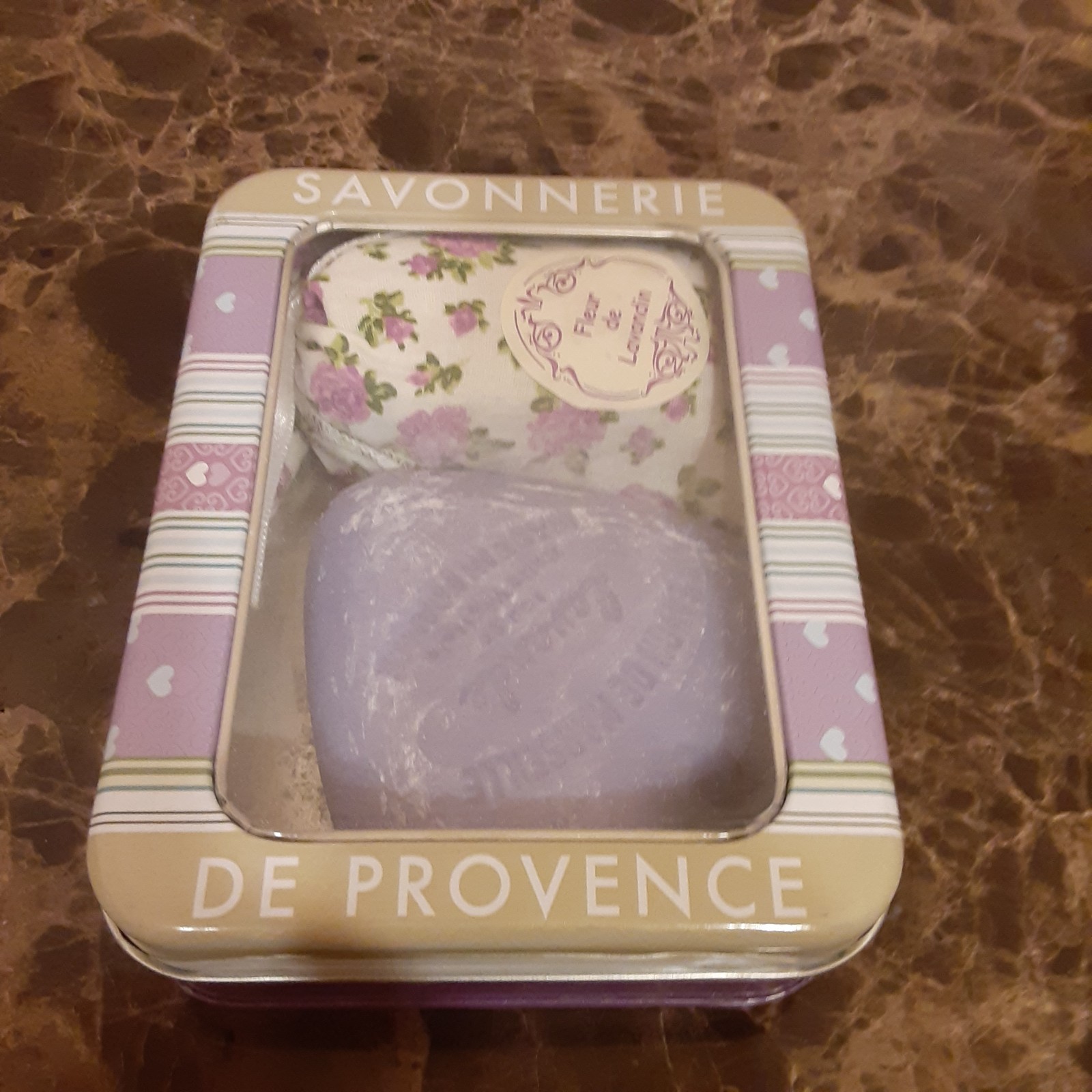 Lavender-scented soap gift set from Provence France.