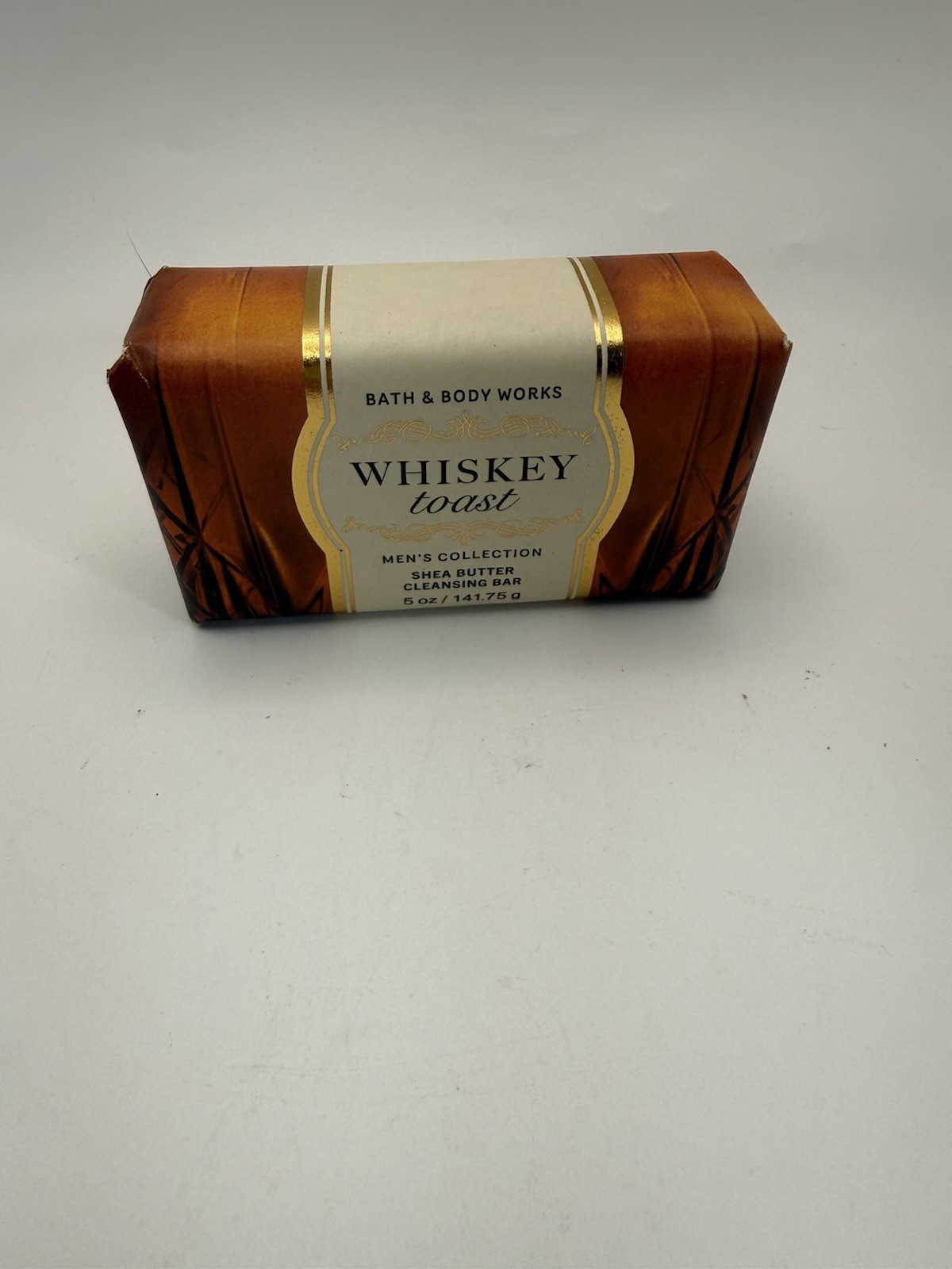 Bath & Body Works Whiskey Toast Men’s Collection Cleansing Bar Soap New
