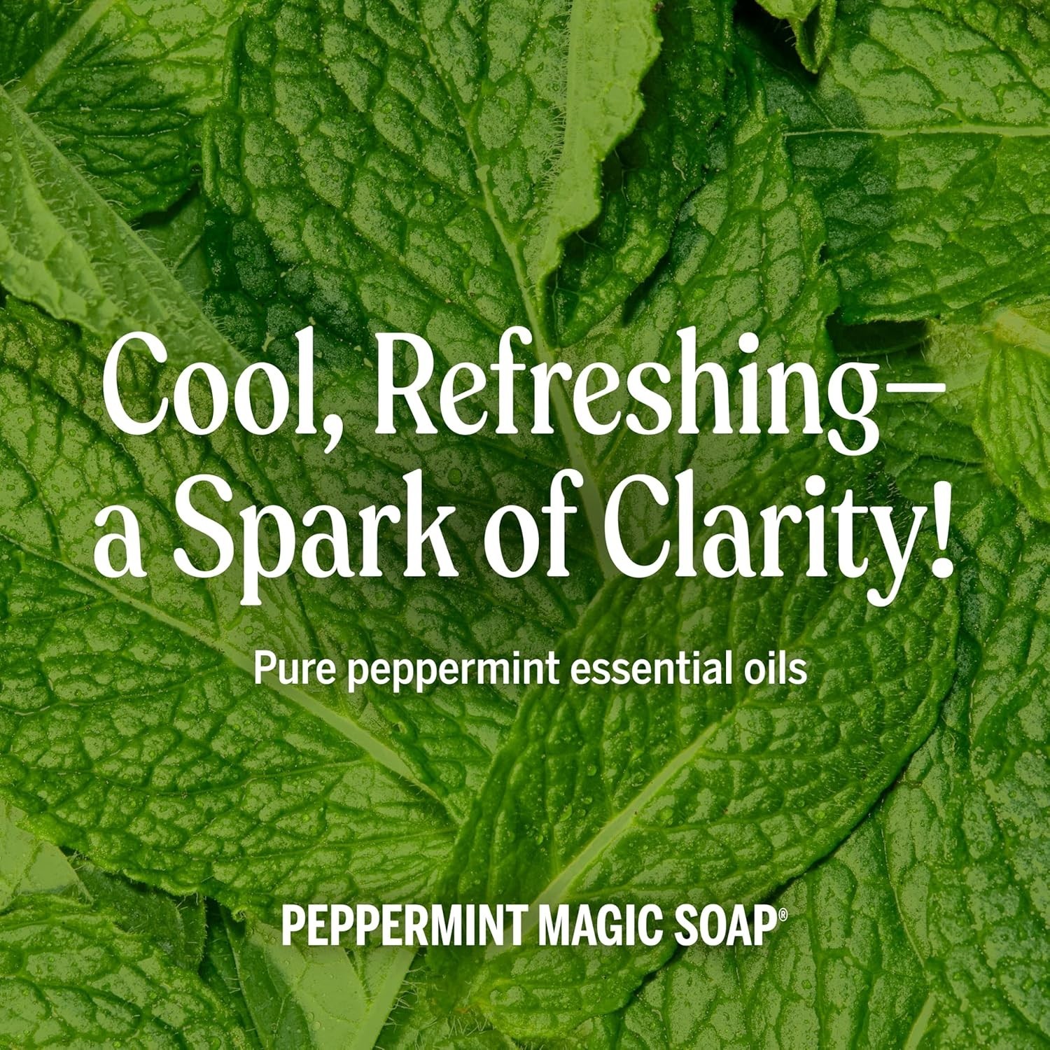 32oz Pure-Castile Magic Soap – Refreshing Peppermint for All Uses