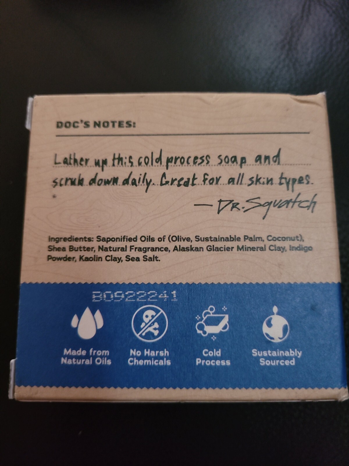 Dr. Squatch 5 oz. Fresh Falls Bar Soap