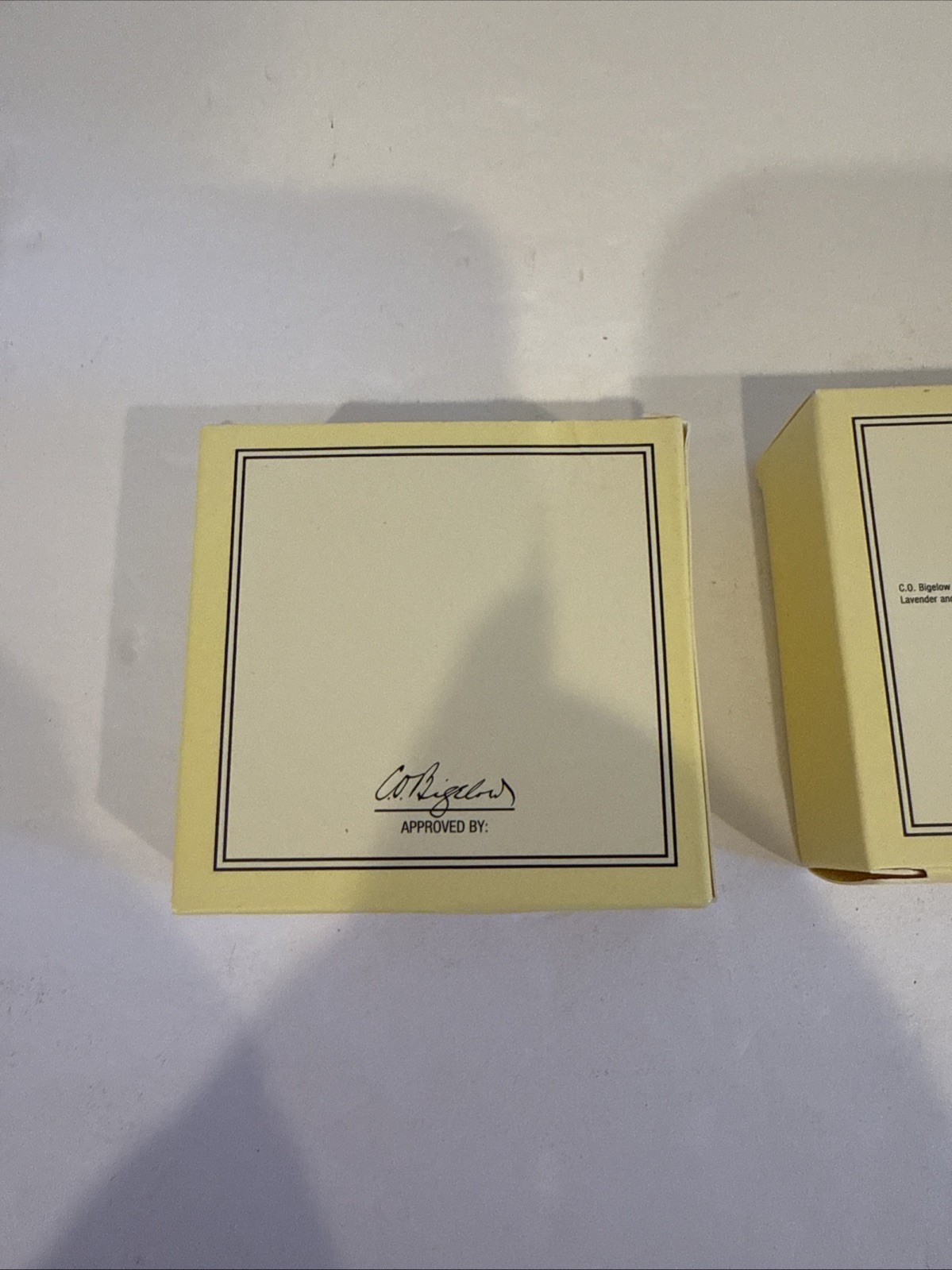Lot of 2 CO Bigelow Lavender & Peppermint Soap Travel Size 1.5 oz