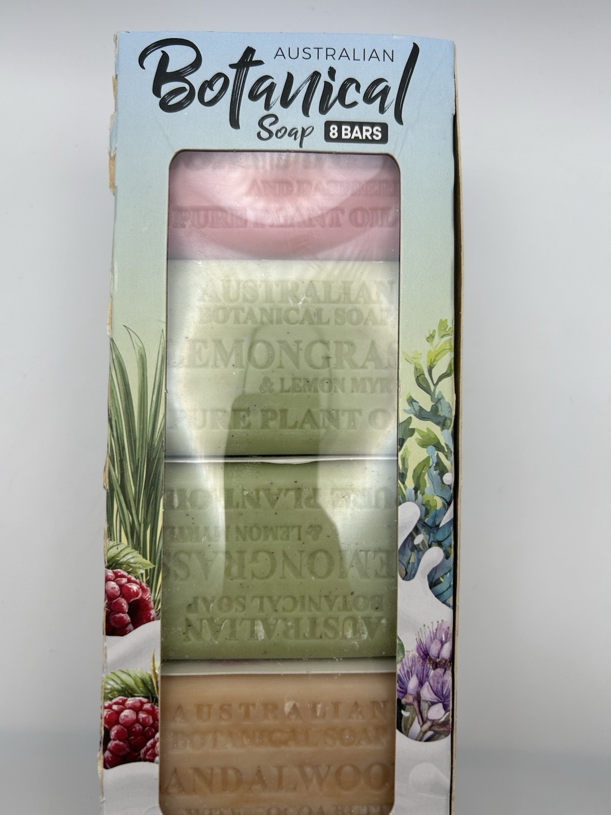 Australian Botanical Goat Milk Bar Soap 8 Pack x 6.8 Oz EXP 12/2028