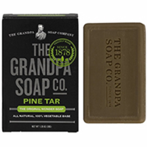 Pine Tar Soap Travel 1.35 Oz By Grandpa’s Brands Company