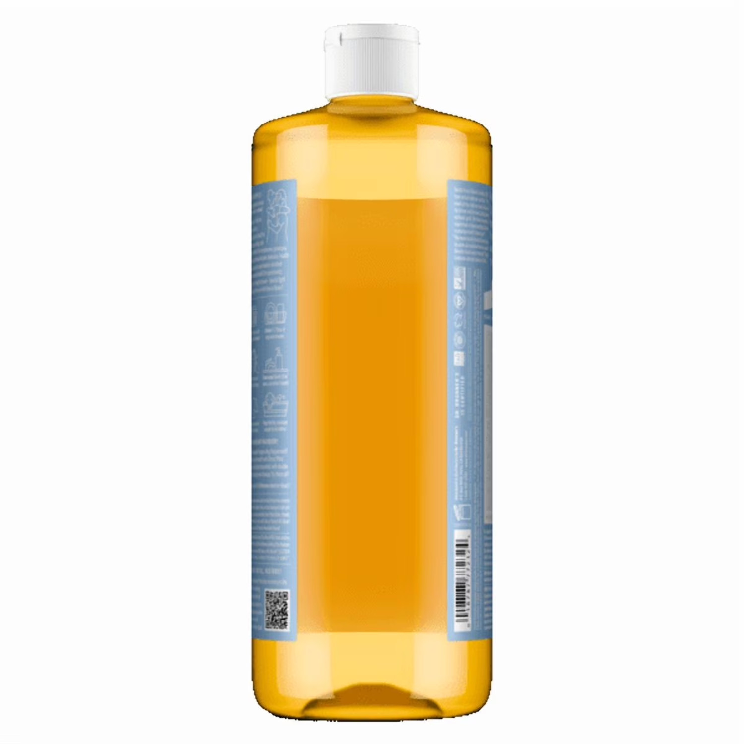(2 Pack) Dr. Bronner’s Pure-Castile Liquid Soap Unscented, 32 oz, Baby All Ages