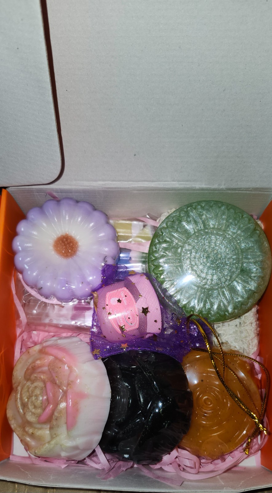 Handmade Soap Handmade Goat Milk, Tumeric, Honey, Oat, Birthday Gift Spa Set