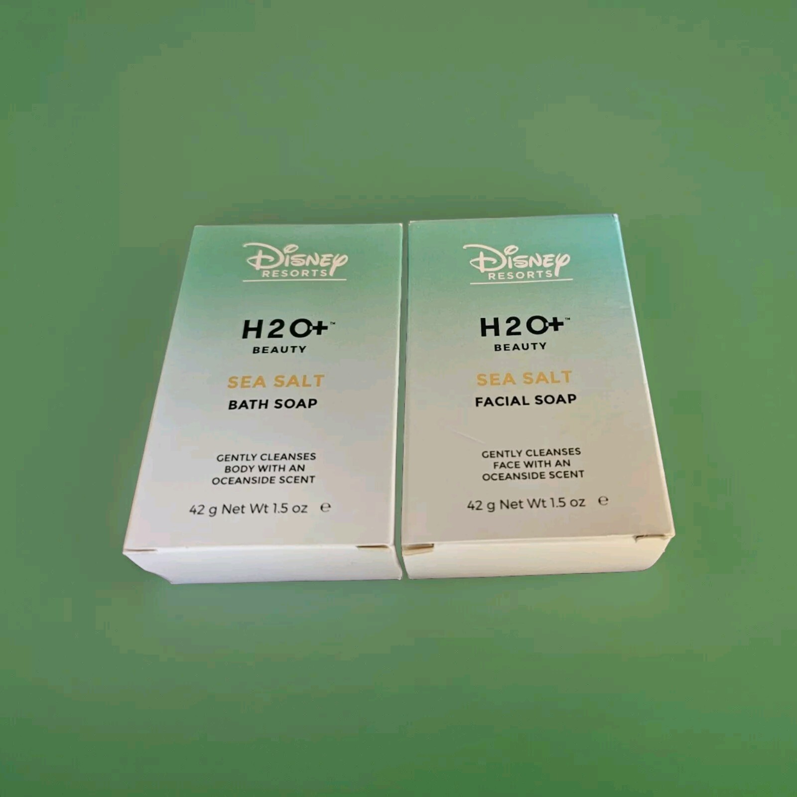 Disney H20 Sea Salt Bath Soap Bars Oceanside Scent Lot of 2