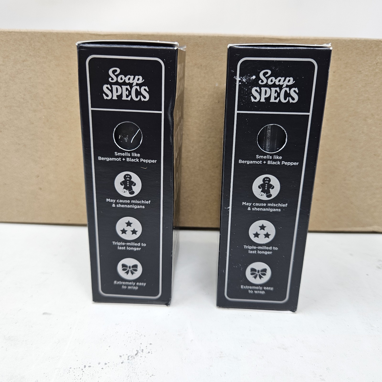 NEW Lot of 2 Duke Cannon Big Ass Lump of Coal 10oz Activated Charcoal Bar Soap