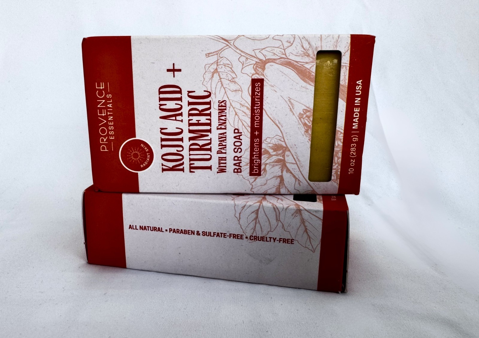 Provence Essentials Bar Soap Kojic Acid +Turmeric With Papaya Enzymes