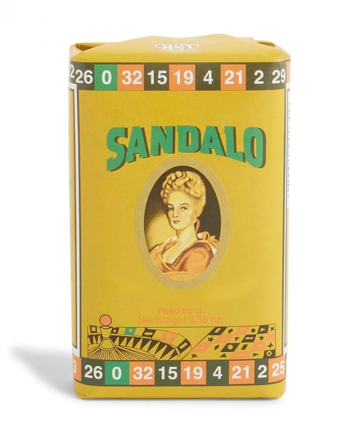 Lanman & Kemp Sandalwood Soap Bar – Jabon Sandalo 3.35 Oz (Pack of 4)