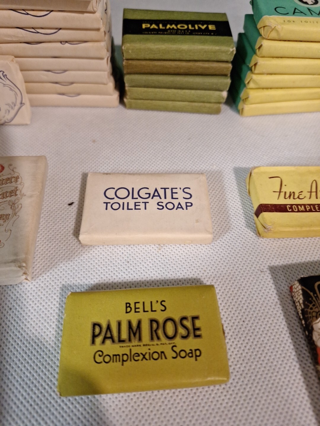 Motel/hotel Bar Soaps Small Bars. 56 Bars Variety. Old