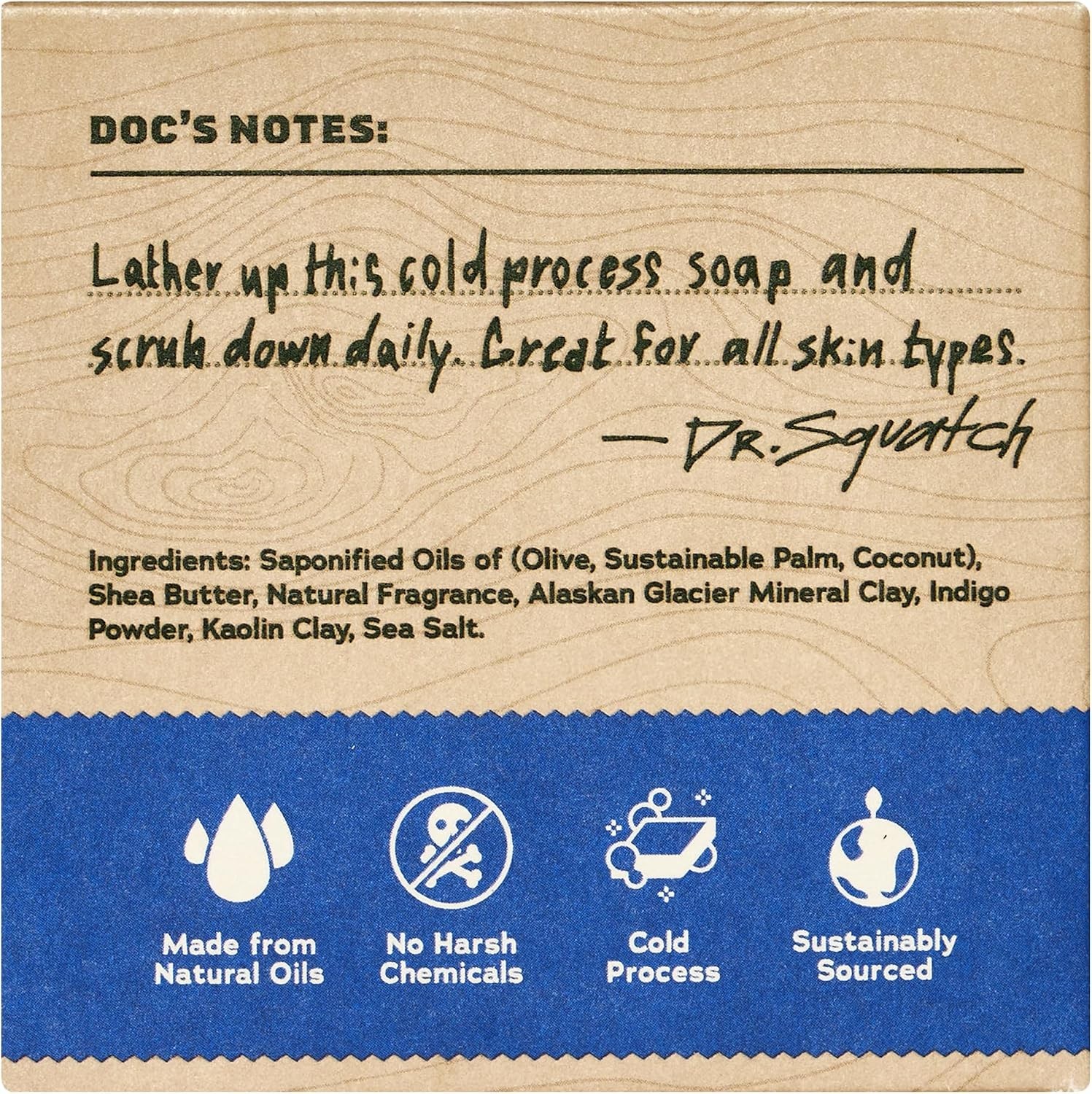 Natural Men’s Bar Soap – Cold Process Body Soap Bar with Natural Oils – Gifts…