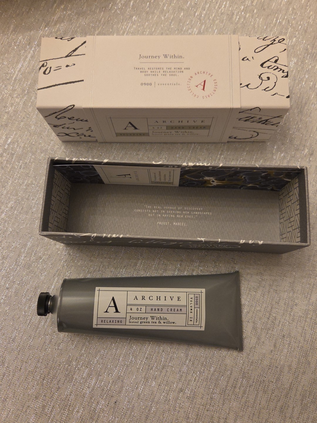 Archive Journey Within Hydrating Hand Cream Green Tea & Willow 4oz New in Box