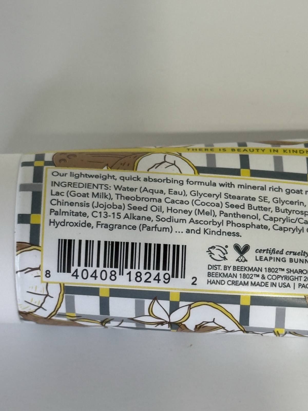 Beekman 1802 – Lavender & Coconut Cream Goat Milk Hand Cream Set 2 oz Each