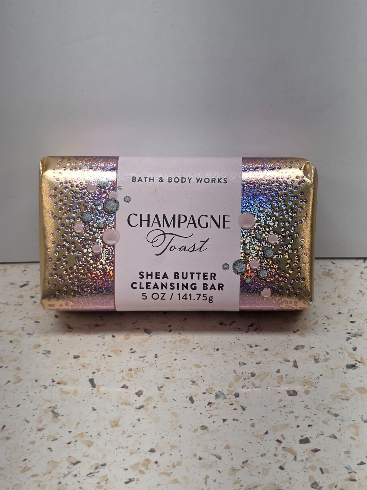 Bath & Body Works – Champagne Toast – Shea Butter Cleansing Bar 5 oz Body Soap