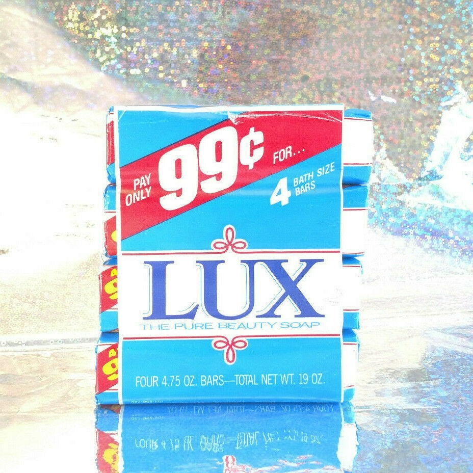 Vintage LUX Soap 4pk The Pure Beauty Bar by Lever Brothers Co.