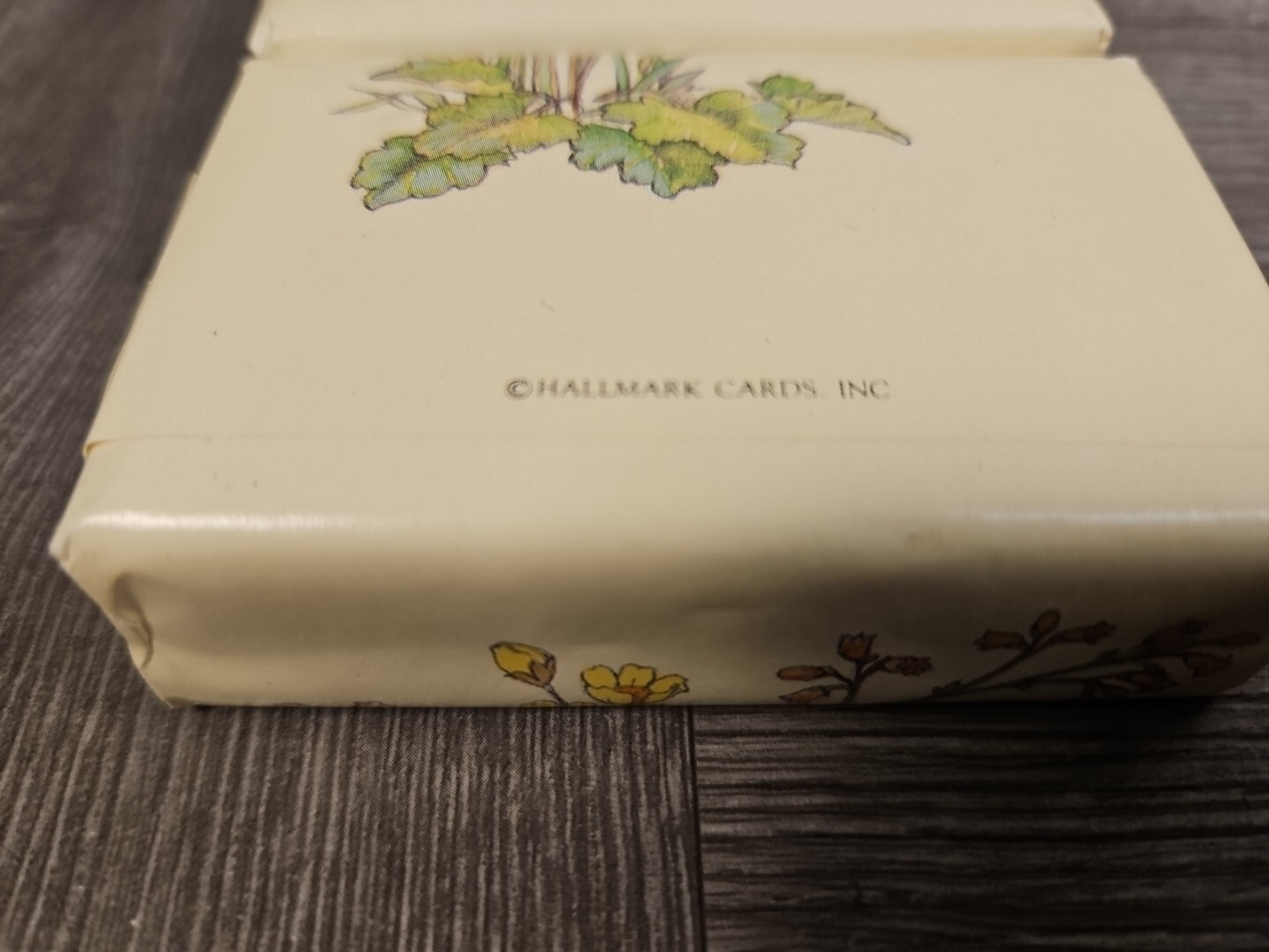 Vintage Lot Of 2 Hallmark Branded Soap Floral MCM
