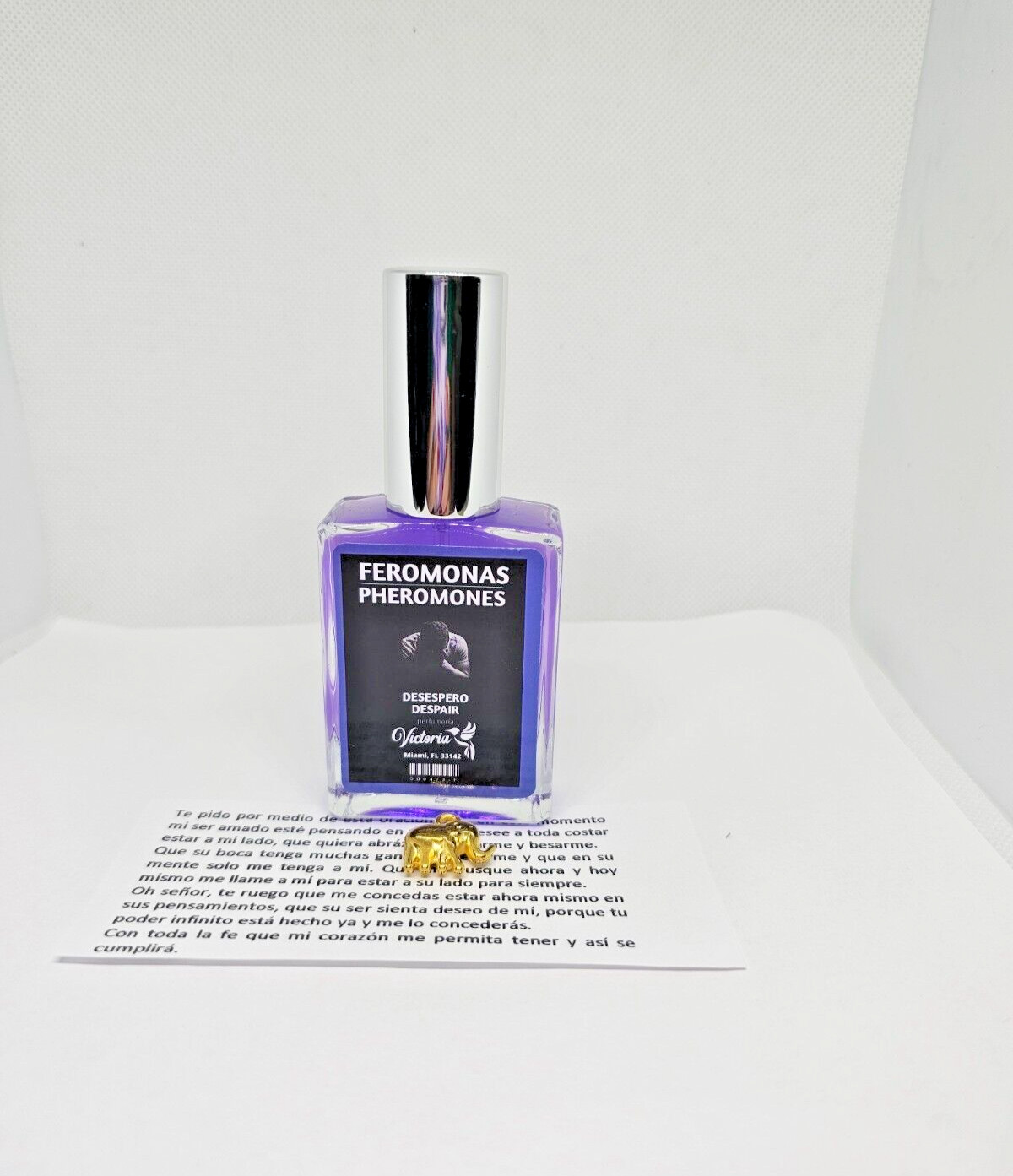 PERFUME DESESPERO / DESPAIR WITH PHEROMONES DOMINA ATRAE ENVUELVE A TU AMOR 1PC