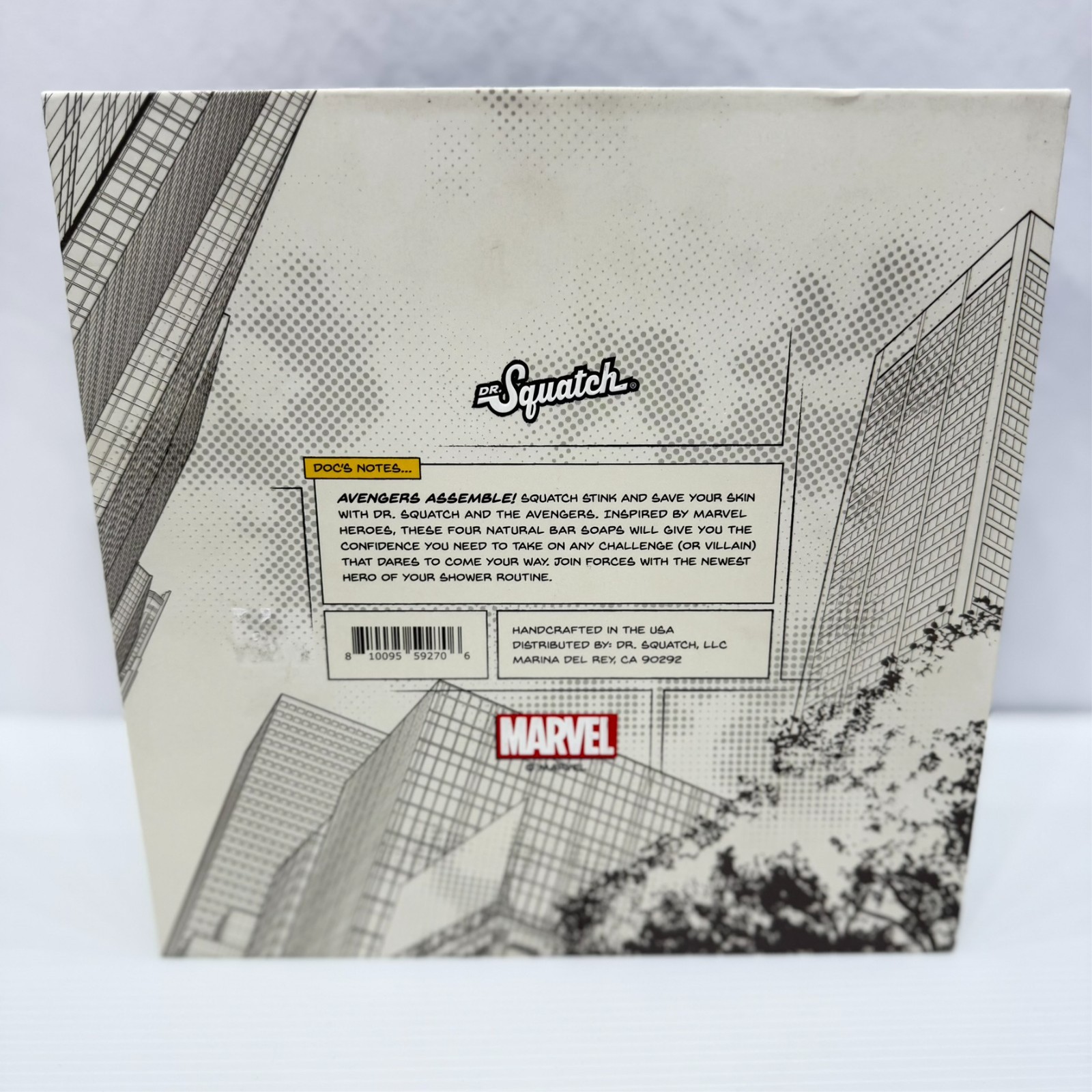 Dr. Squatch Marvel Limited Edition Men’s Assorted Soap Set Multipack 5 oz