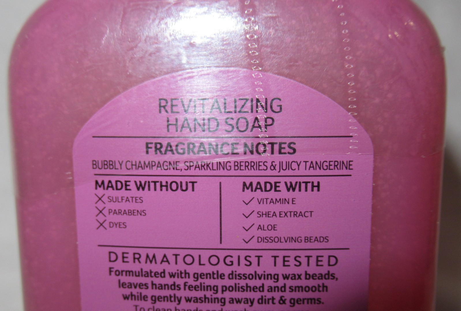 Bath & Body Works Revitalizing Hand Soap Lot Set of 2 CHAMPAGNE TOAST