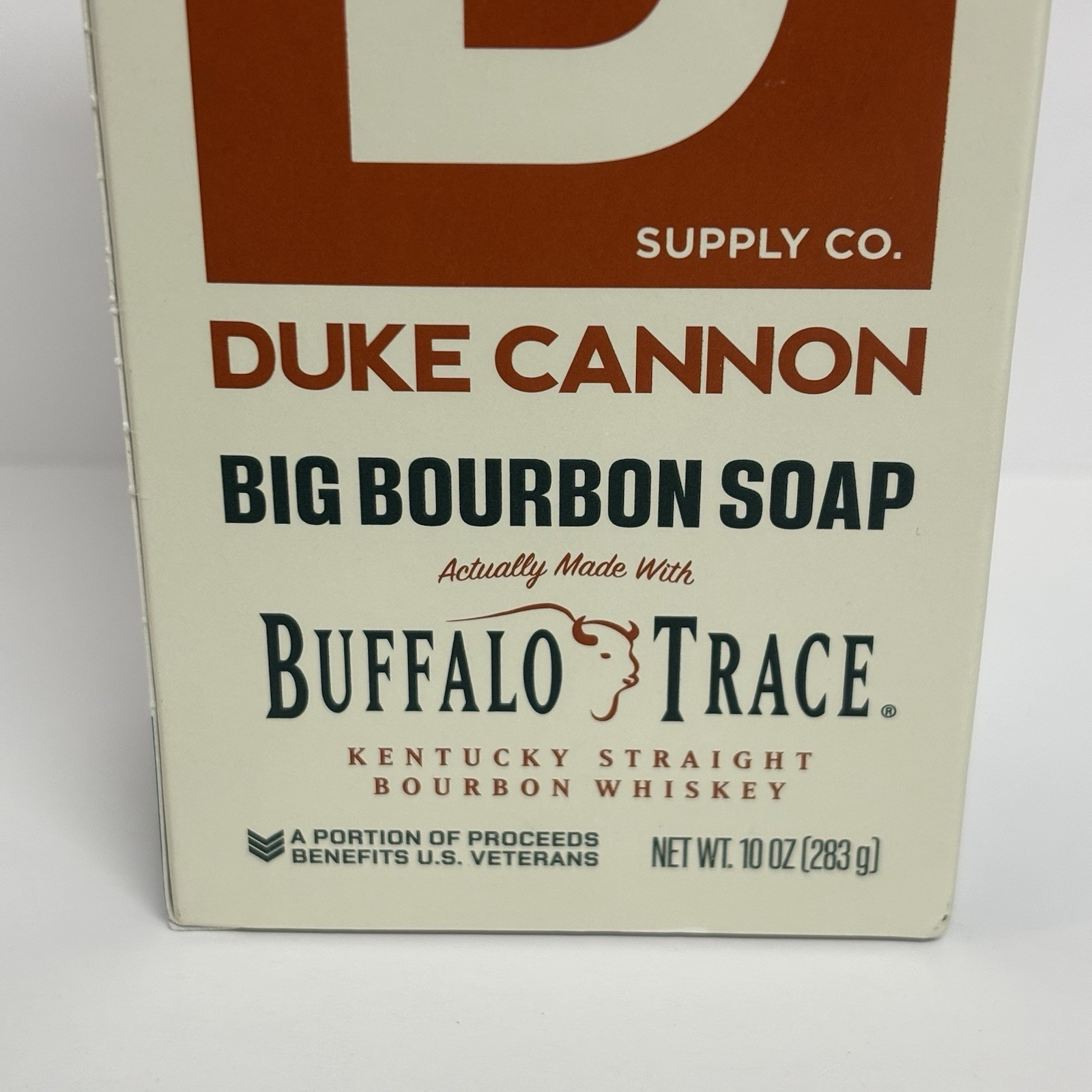 Duke Cannon Big Bourbon Soap Buffalo Trace 10 oz Bar Soap New Sealed