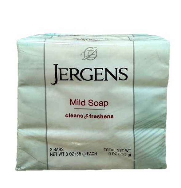 Jergens Mild Soap 3 Bars 3 Oz Each
