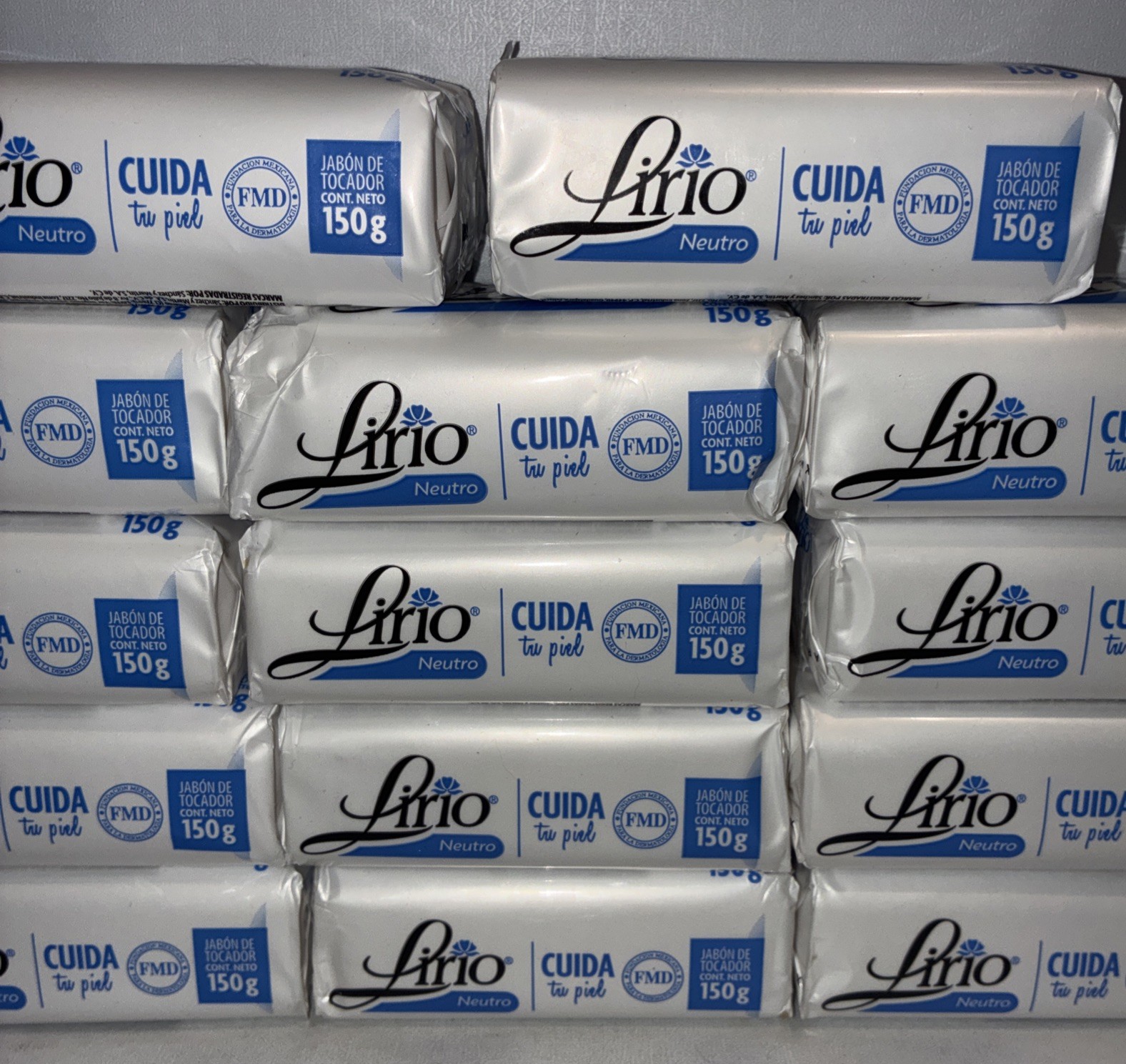Lot Of 14-Lirio Neutro Neutral Bar Soap – 5.29 oz
