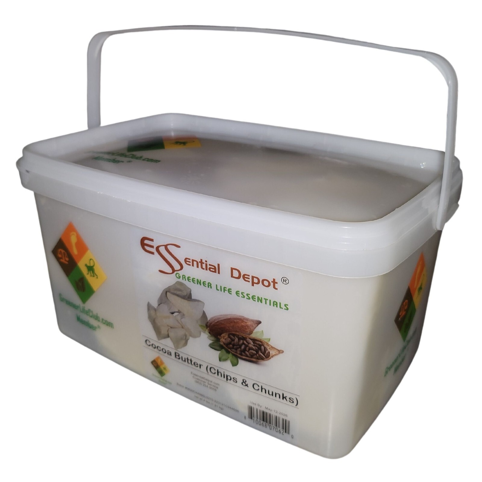 Cocoa Butter Novas – 4 lbs – Greener Life Club Box