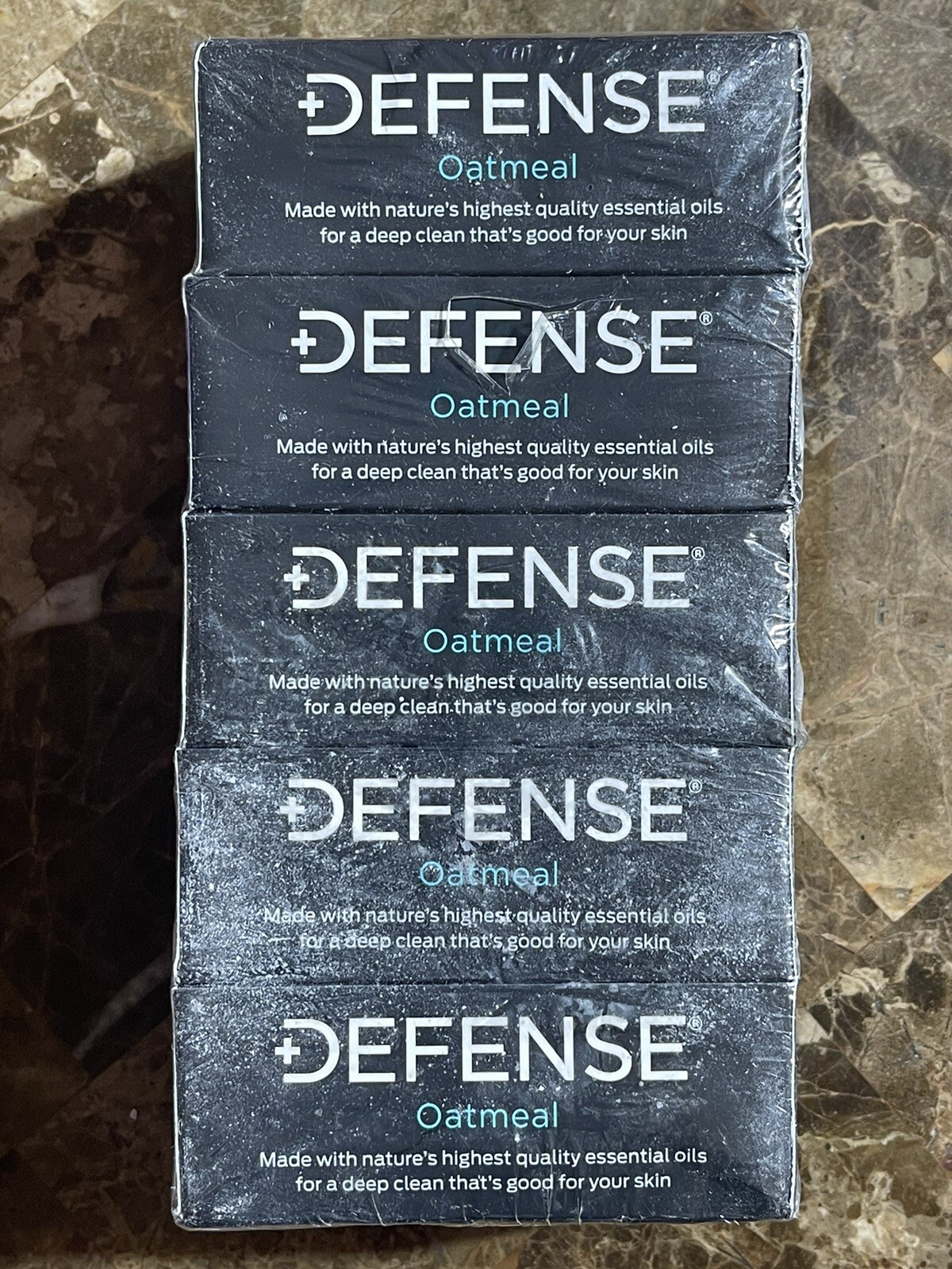 Defense Soap Oatmeal 4.2 Oz Bar (Pack of 5) – 100% Natural and Herbal Pharmaceut